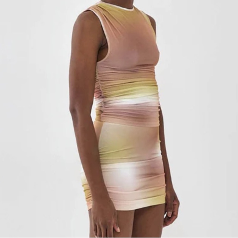DE ROCOCO Elegant Multicolor SET skirt and top size S
